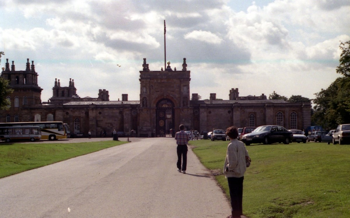 The Gate to Blenheim Palace