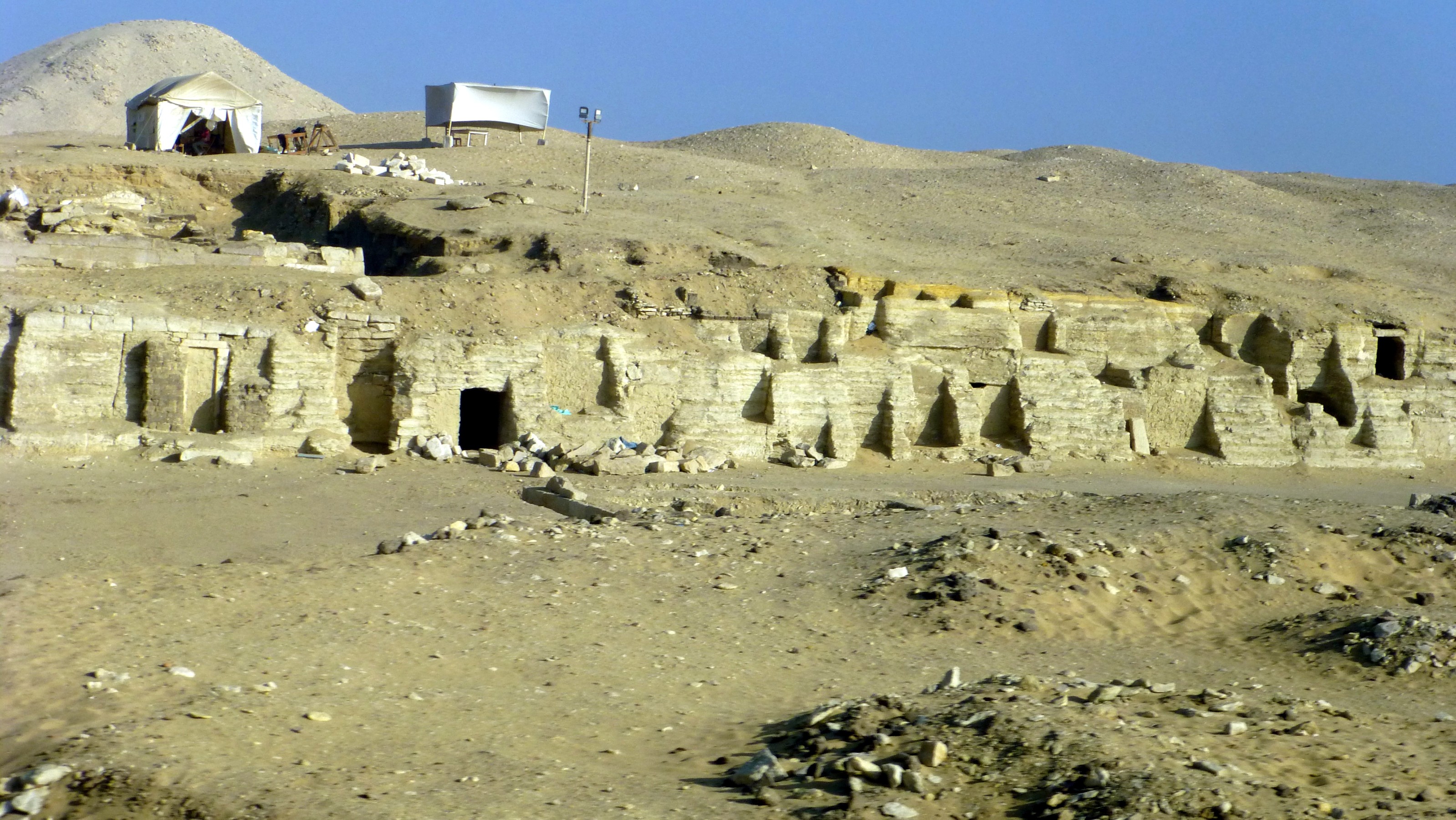 In the last few years, other tombs have been discovered and are being extensively excavated.