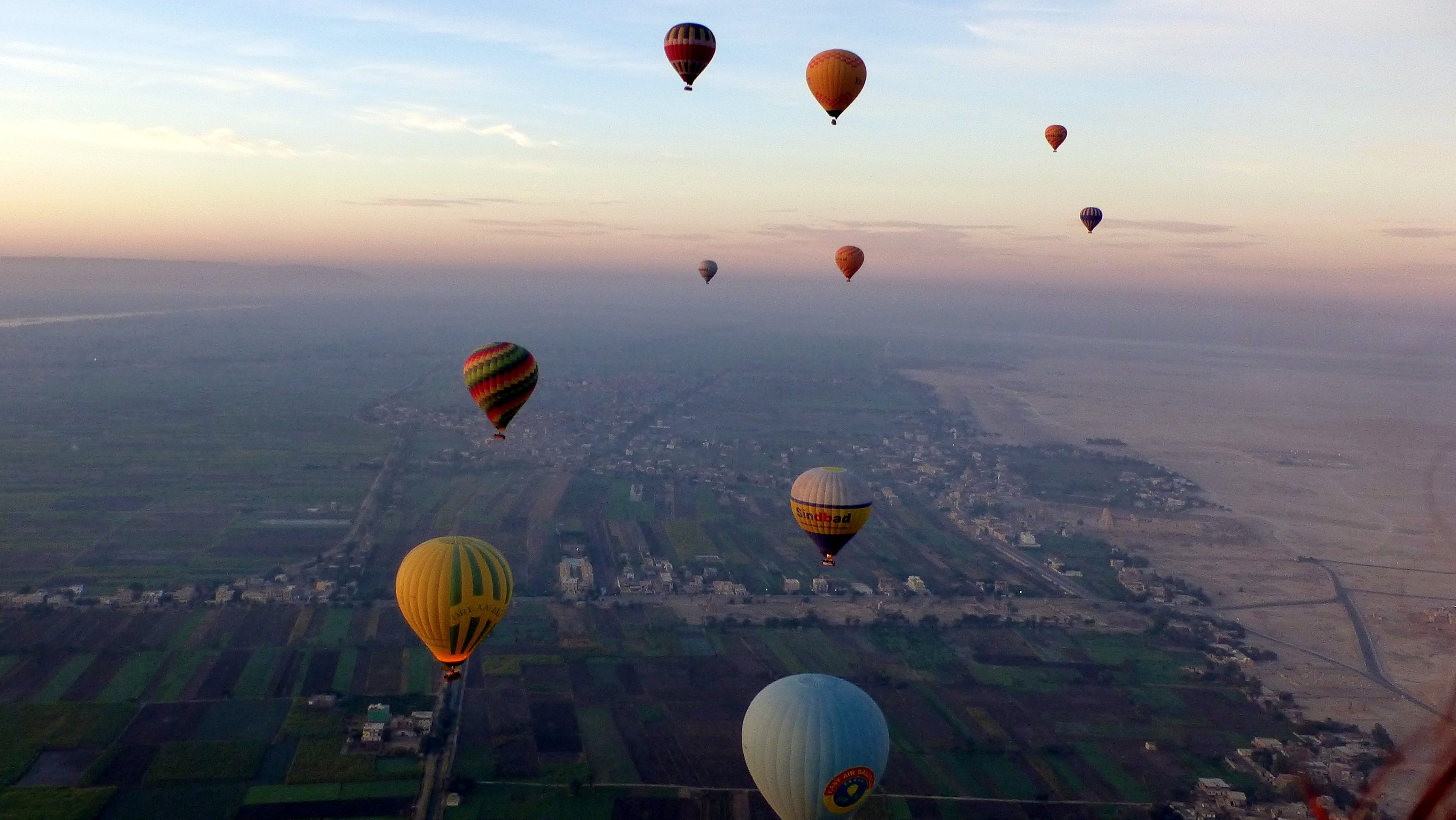 More balloons over the Valley of the Kings.