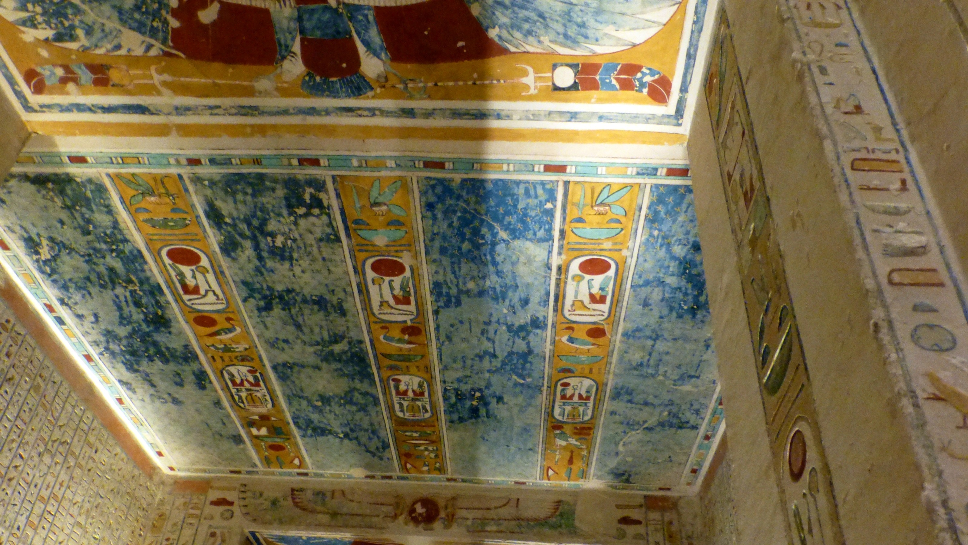 Some of the ceiling paintings.