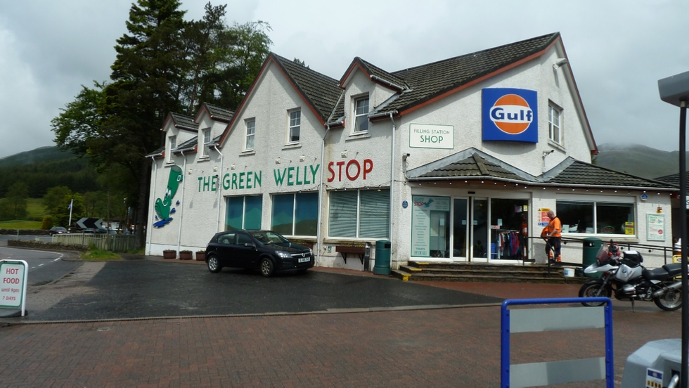 The Green Welly at Tyndrum, home of the best Cullen Skink in Scotland