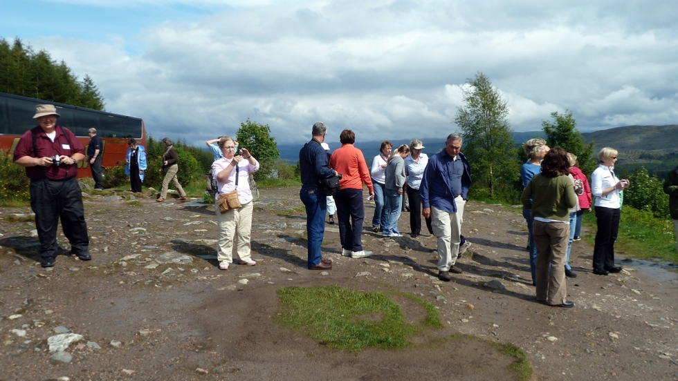 The Group at Loch Garry