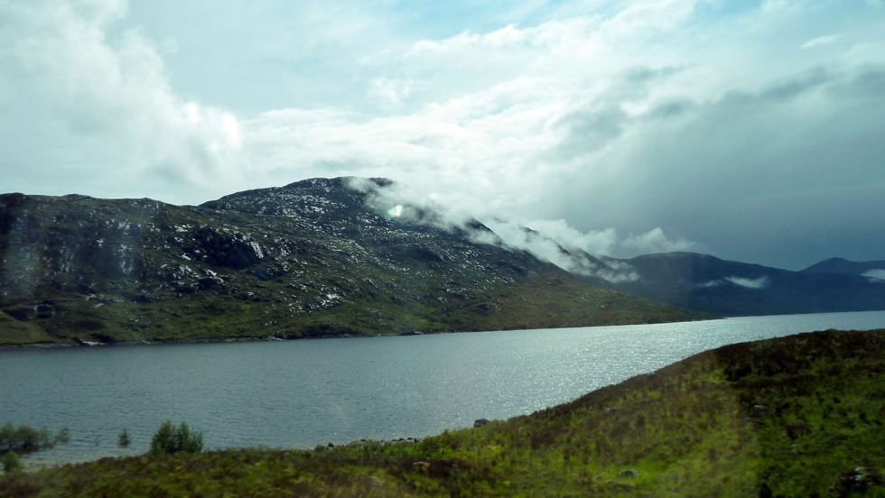 Loch Claunie from the A87