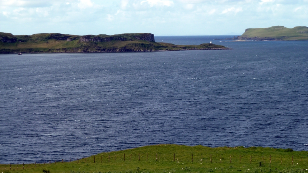 The Dun Ardtreck Lighthouse on Loch Harport