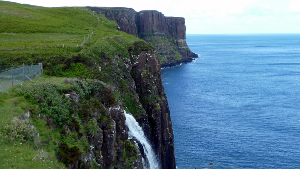 Kilt Rock and Mealt Falss on the Trotternish Peninsula