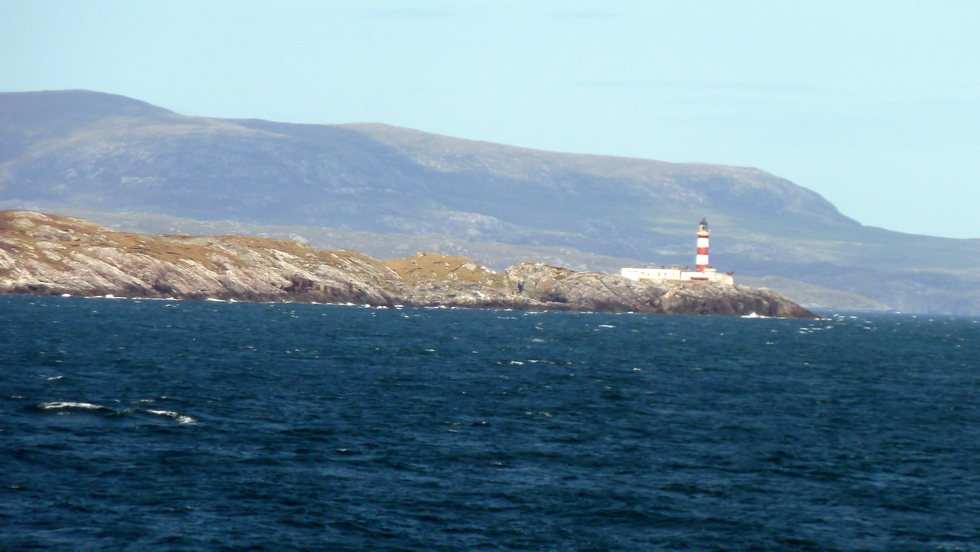 Eilean Glas Lighthouse on the peninsula of Scalpay Island
