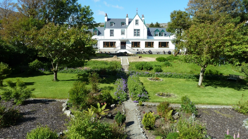 The Harris Hotel, our home for three nights.