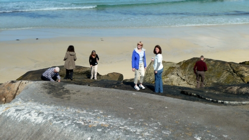 The azure water and white sand beaches of South Harris