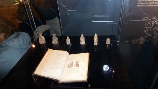 The Lewis Chessmen display at Museum nan Eilean inStornoway