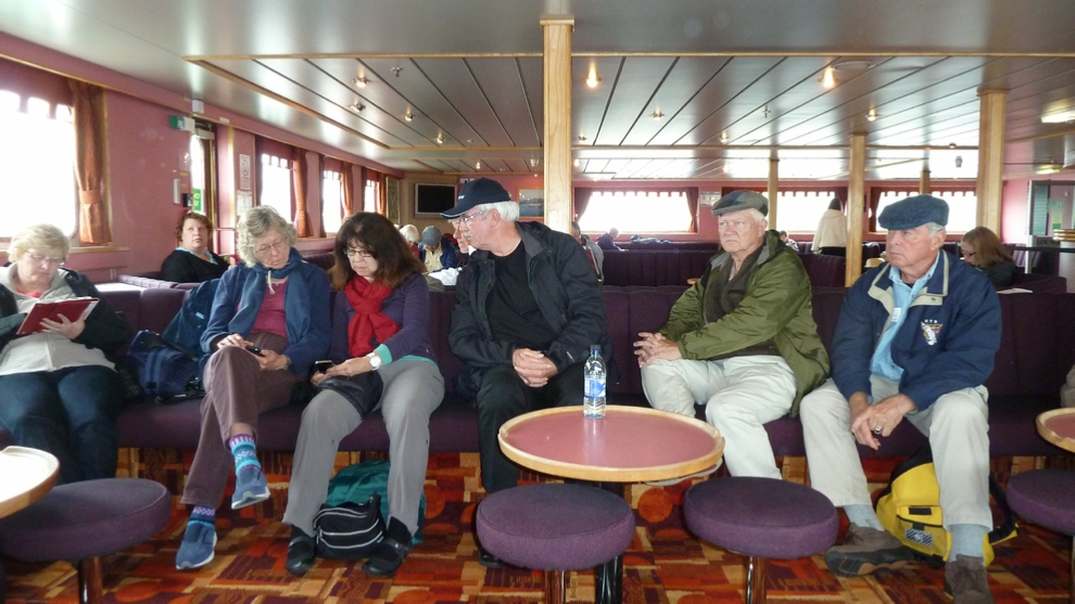 On board the ferry, Isle of Lewis, as we cross the Minch to Ullapool