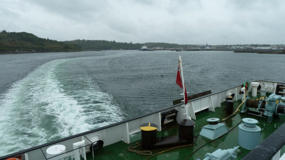 Leaving Stornaway and Lewis & Harris