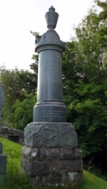 Erected to the memory of a Highlander by an English friend