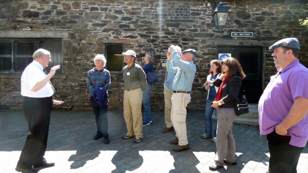 Touring the Highland Park Distillery. The Highland Park is the northern most Scotch Whisky distillery.