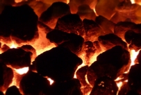 The malting floor is heated with coal