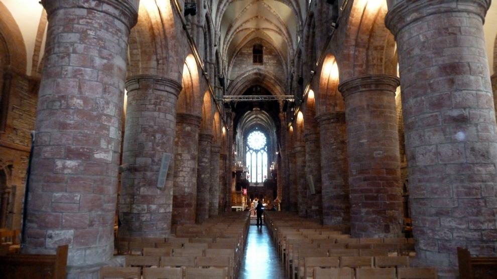 St. Magnus Cathedral looking from the Nave to the Chapel