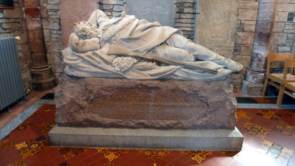 The tomb of John Rae, Arctic explorer and discoverer of the fate of the Franklin Expedition