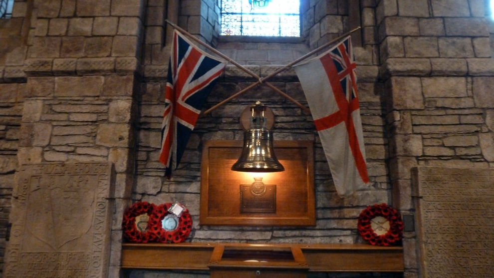 Memorial to the H.M.S. Royal Oak