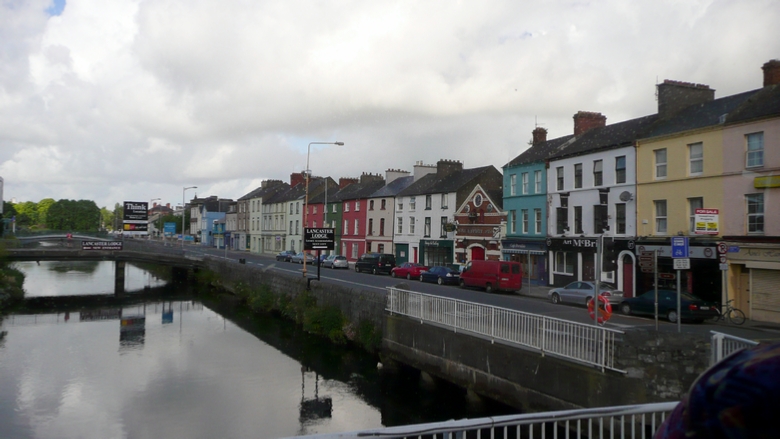 Crossing the River Lee in Cork