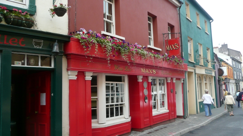 Max’s Wine Bar Restaurant, Kinsale, Co. Cork, a great place for lunch