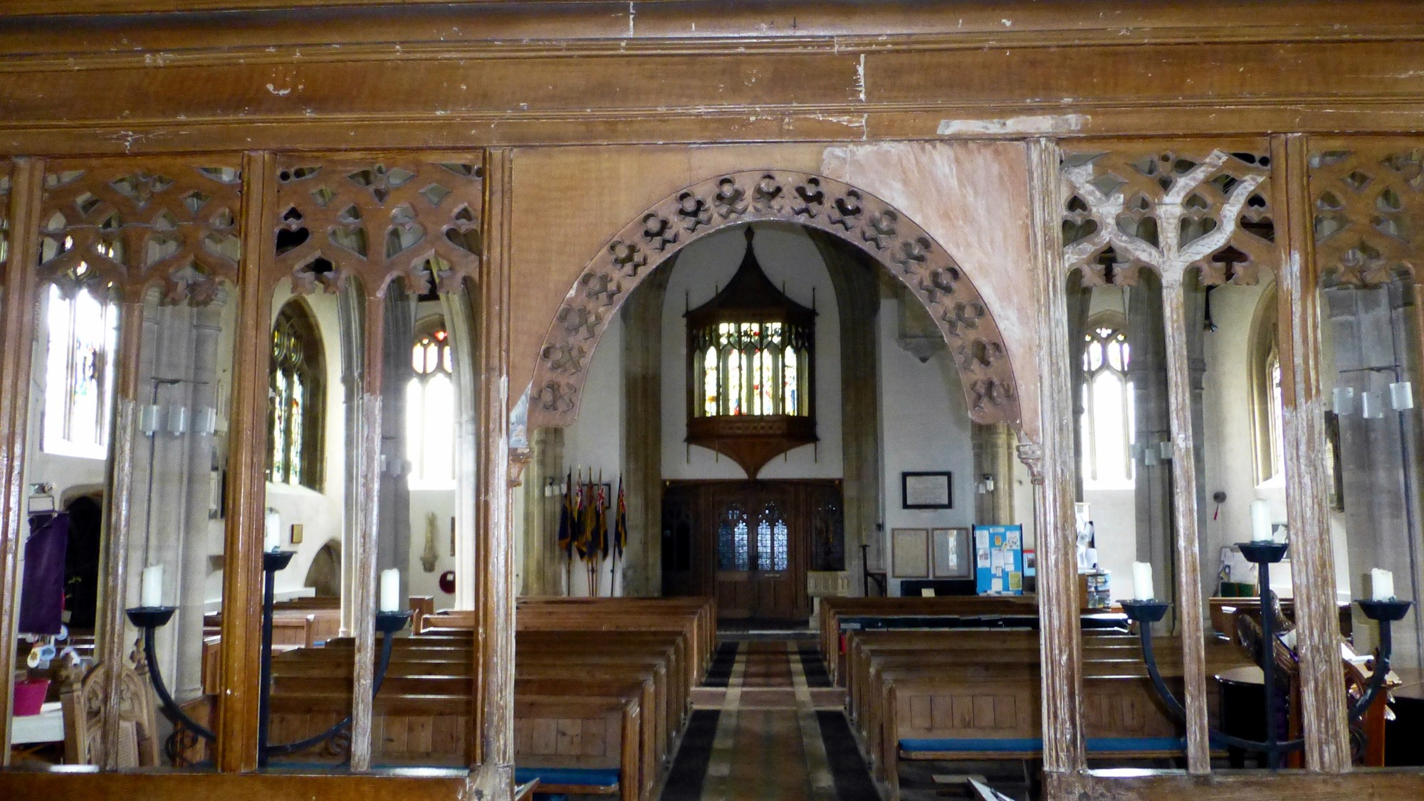 The Nave looking from the Alter