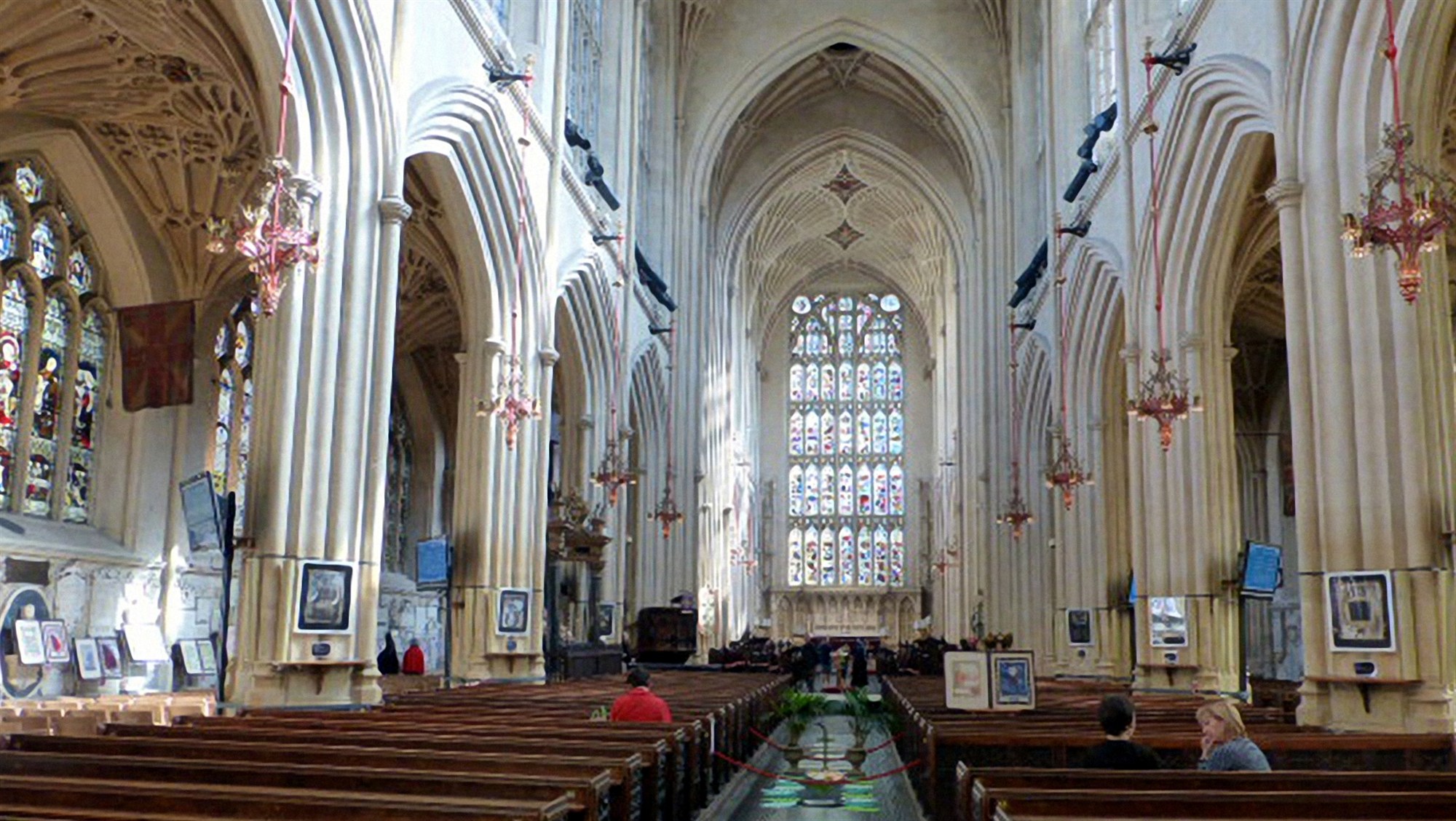 Looking to the Alter from the Nave of the Abbey