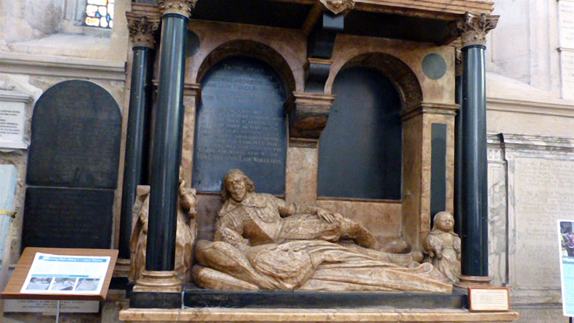 One of the many crypts in the Abbey