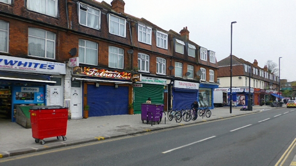 The transitional neighborhood in Hounslow