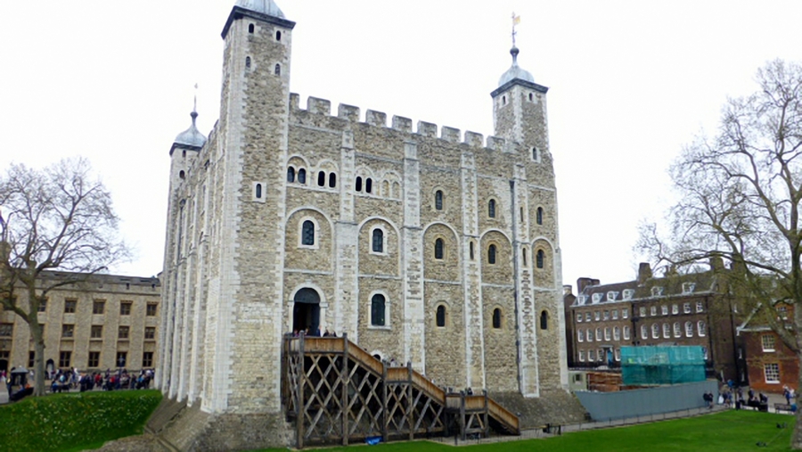 The White Tower, the original structure and Keep for the Tower of London.