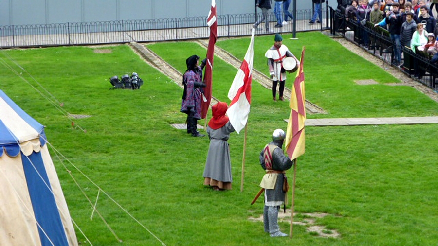 Some of the characters found wandering about the Tower.