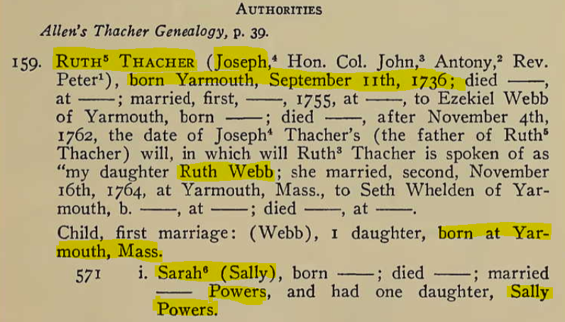 Excerpt from <i>North America, Family Histories, <br>1500-2000</i> p.253