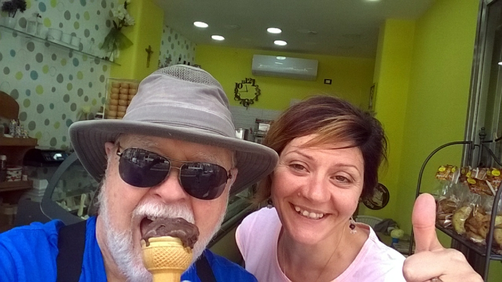 A gelato and a smile