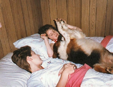 Glenda, Amy and Rosco