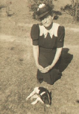 Big Momma and her dog, Wicky