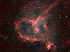 >The Heart Nebula