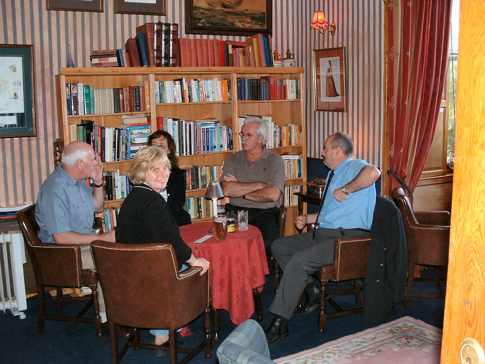 Ian joined us for a few pints
