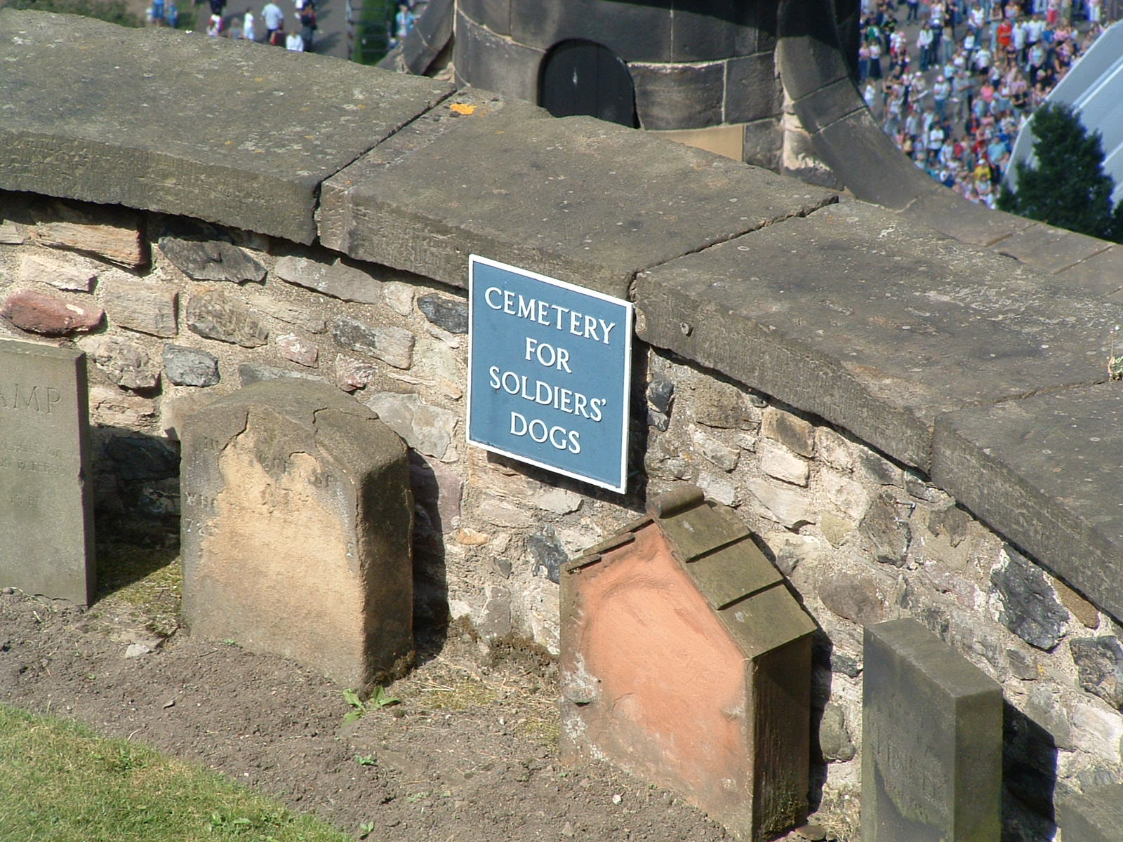 In Edinburgh Castle