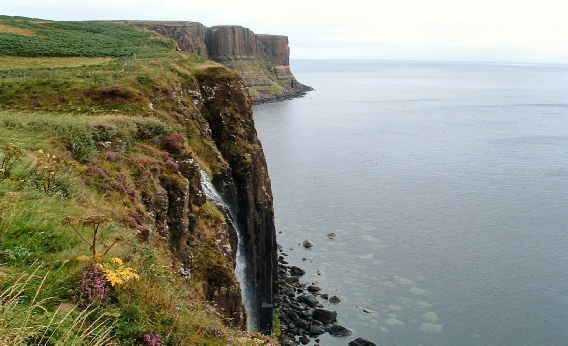 Kilt Rock in the distance