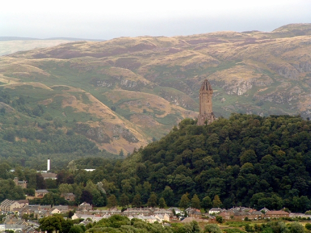 The Wallace Monument Viewed from Stirling Castle