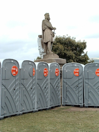 Robert the Bruce at  the Battle of Portaloo