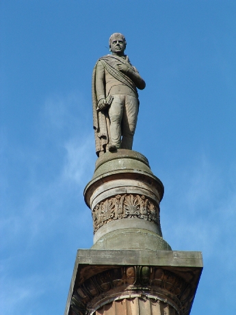 Sir Walter Scott High Up In the Air  at George Square