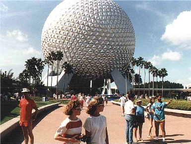 Amy & Glenda at Disney World