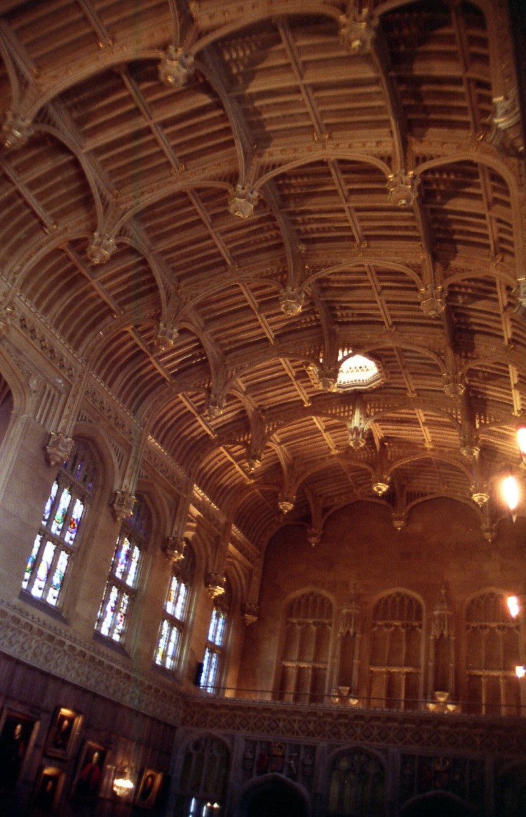 Ceiling of King’s College Dining Hall