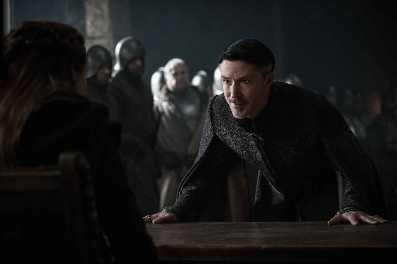 Littlefinger confronts Sansa at Winterfell