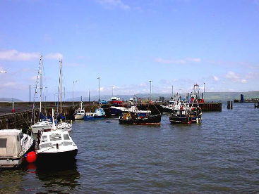 Strenraer Harbour Upon Loch Ryan