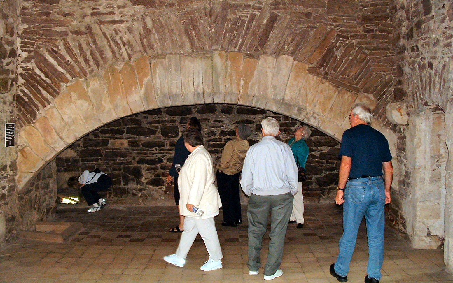 The huge fire place was depicted prominently in <i>Outlander</i>. (2003)