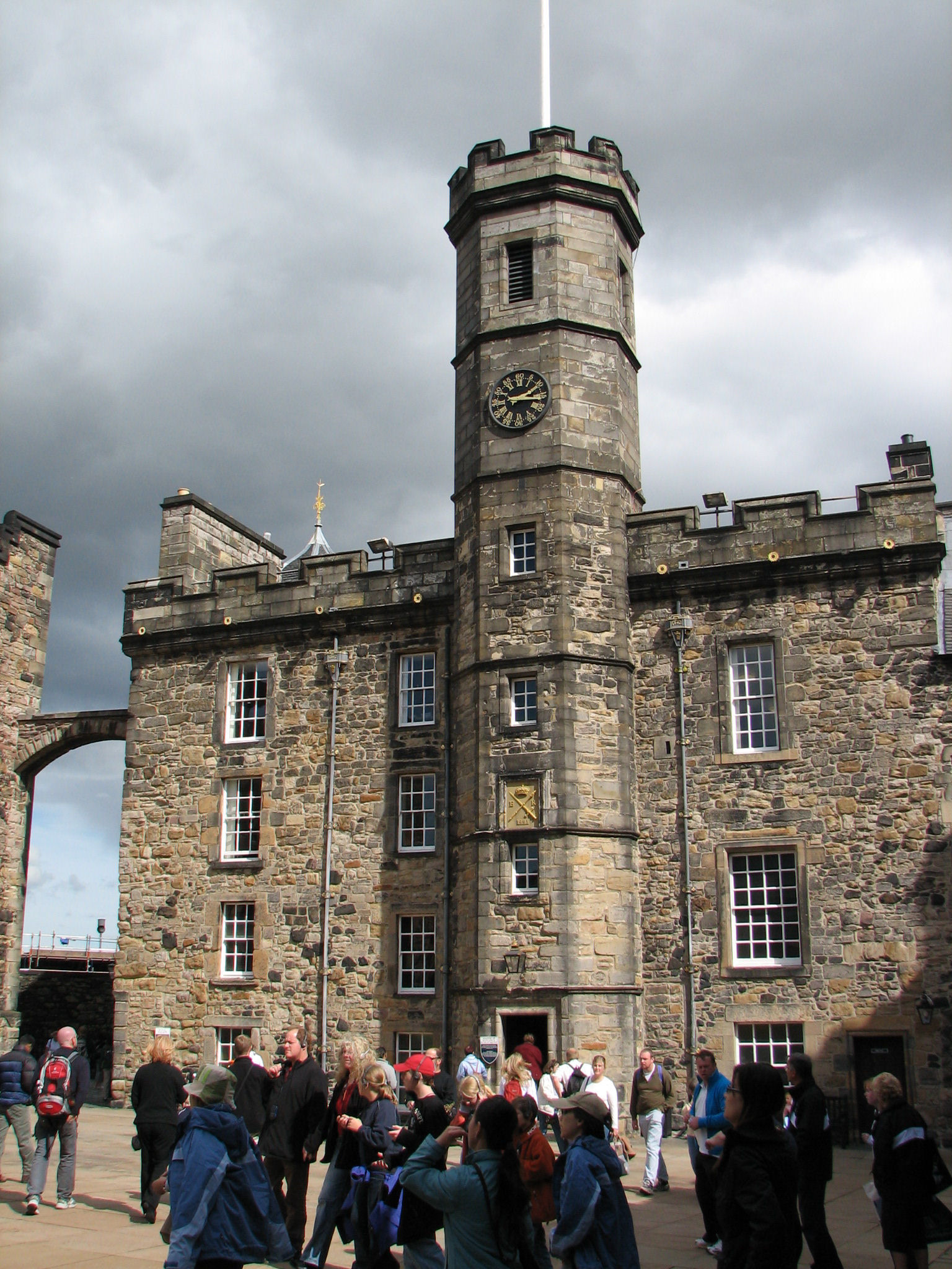 The Royal Palace houses the Honours of Scotland. (2005)