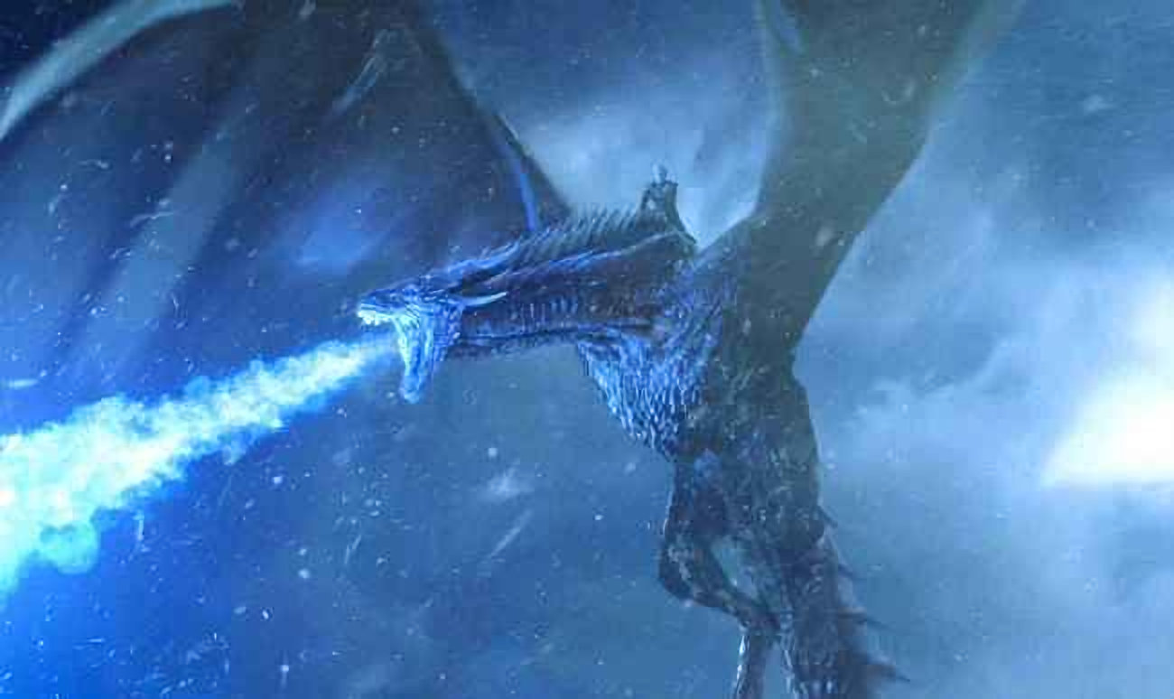 Visirion, reincarnated as The Ice Dragon