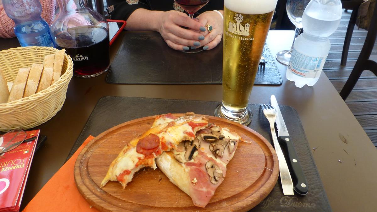 A perfect lunch in Firenze