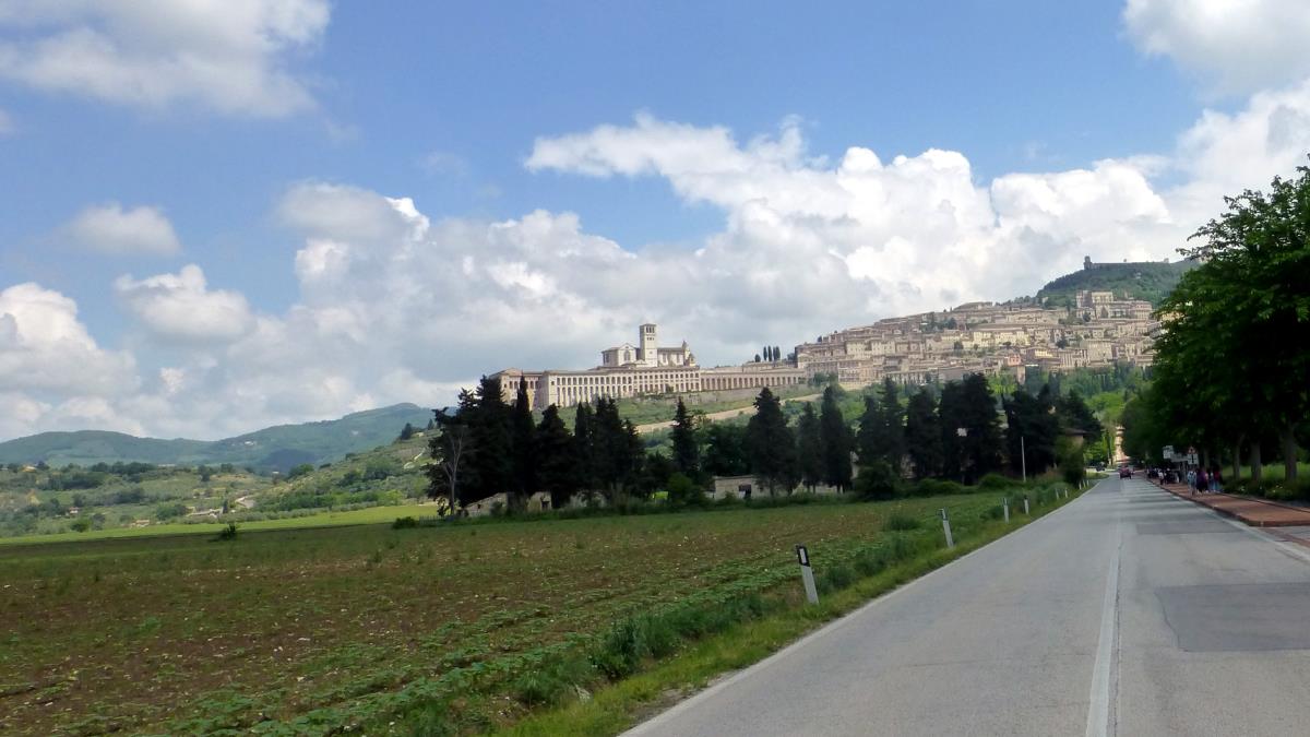 The Basilica of St. Francis upon the hill