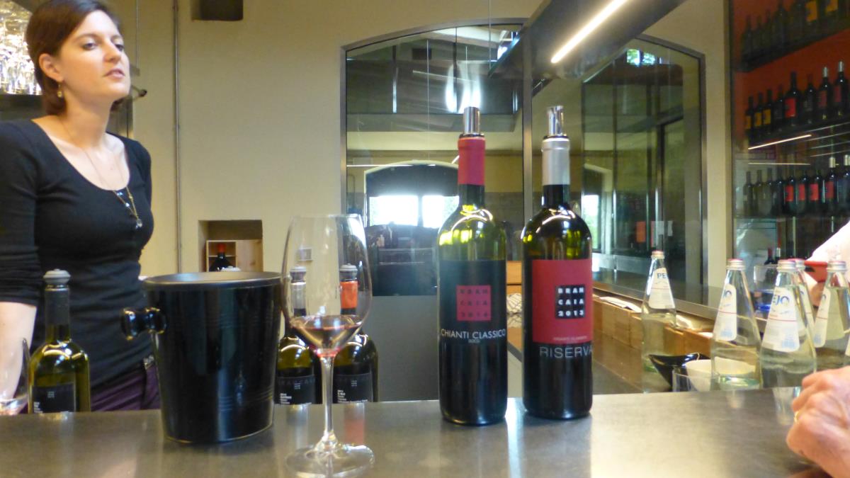 Our two tastings and our hoste